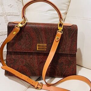 🎁Authentic Etro Satchel/Crossbody🎁